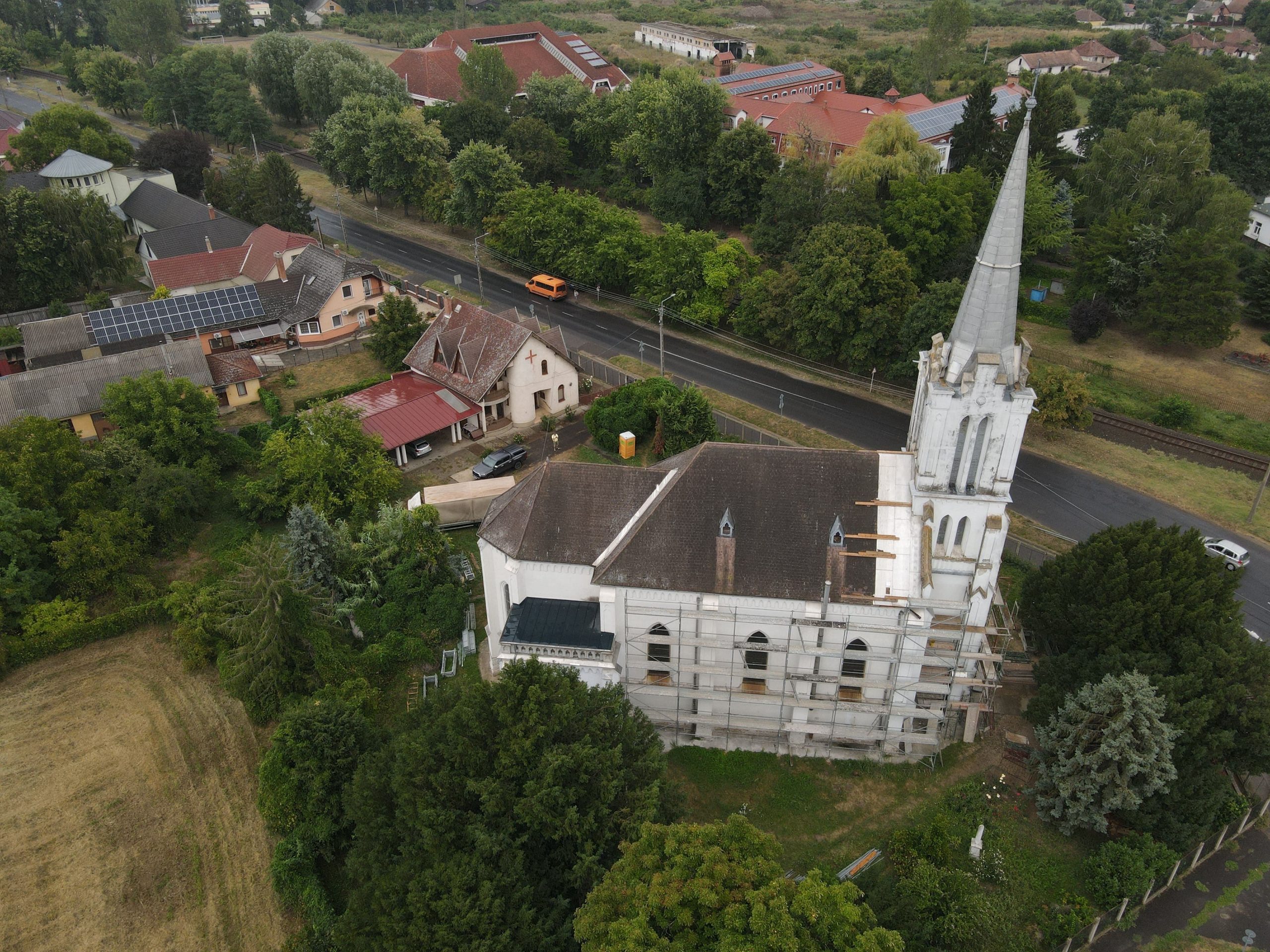 Denevérek miatt csúszik a mecsekjánosi templomtorony felújítása